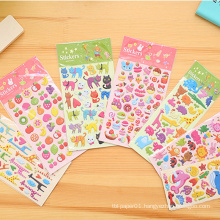 Kid Sticker Promotional Gifts Cute Sponge Puffy Foam Stickers For Kids,Custom Kid Puffy Stickers